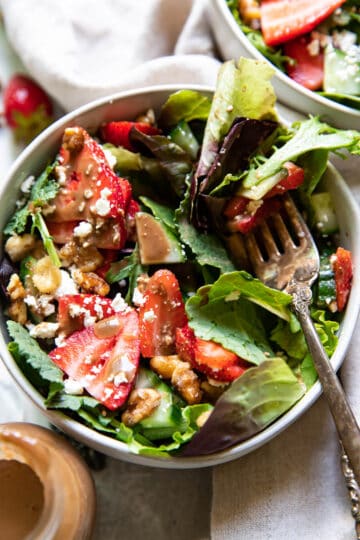 Strawberry Feta Salad - Modern Crumb