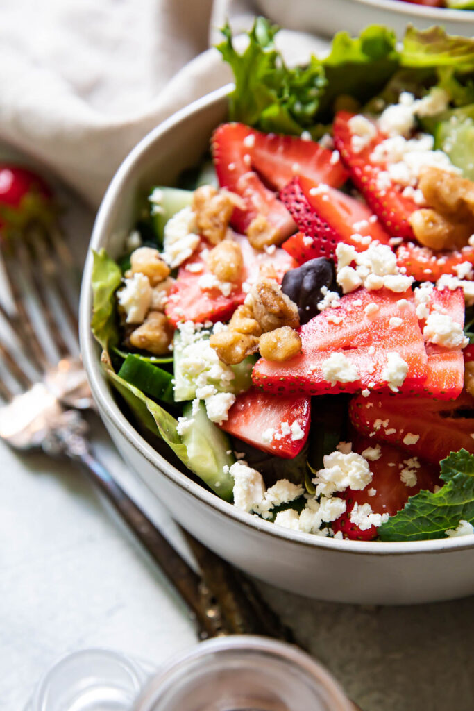 Strawberry Feta Salad - Modern Crumb