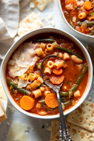 Minestrone Soup - Modern Crumb