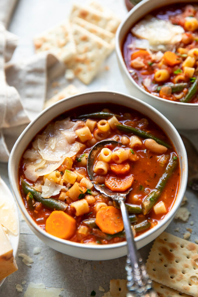 Minestrone Soup - Modern Crumb