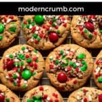 Christmas monster cookies.