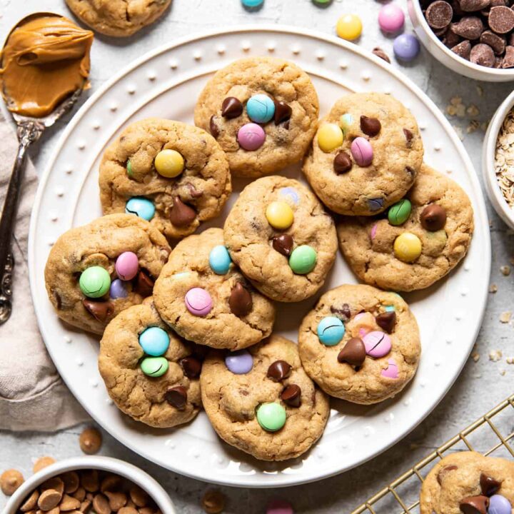 Easter M&M Monster Cookies