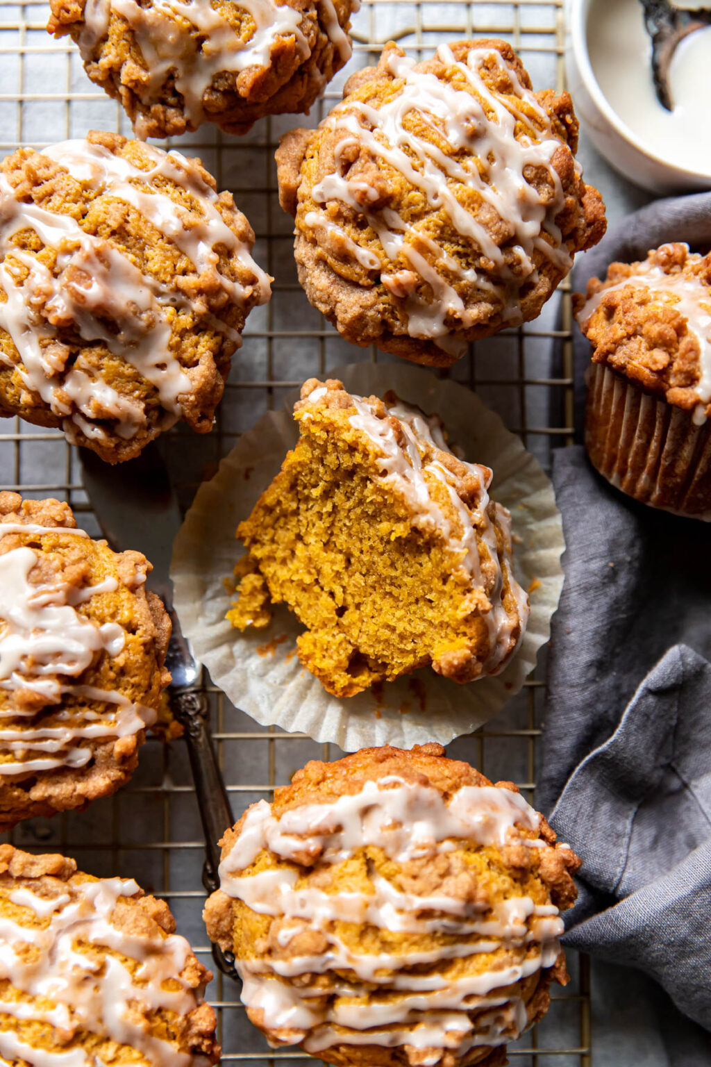 Pumpkin Coffee Cake Muffins Modern Crumb
