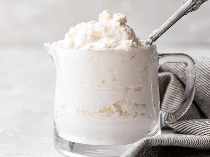 Homemade Whipped Cream Recipe