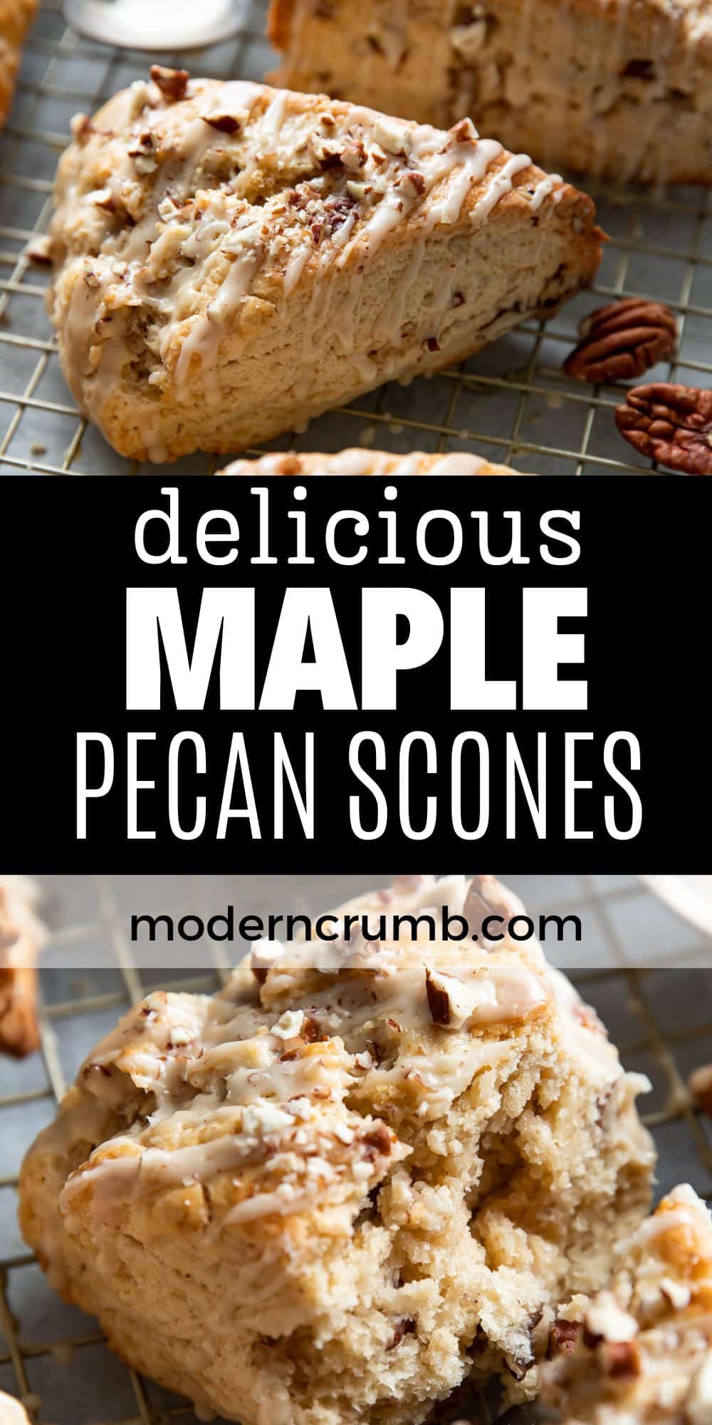 Maple Pecan Scones 