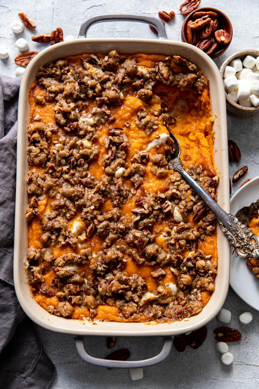Sweet Potato Casserole - Modern Crumb