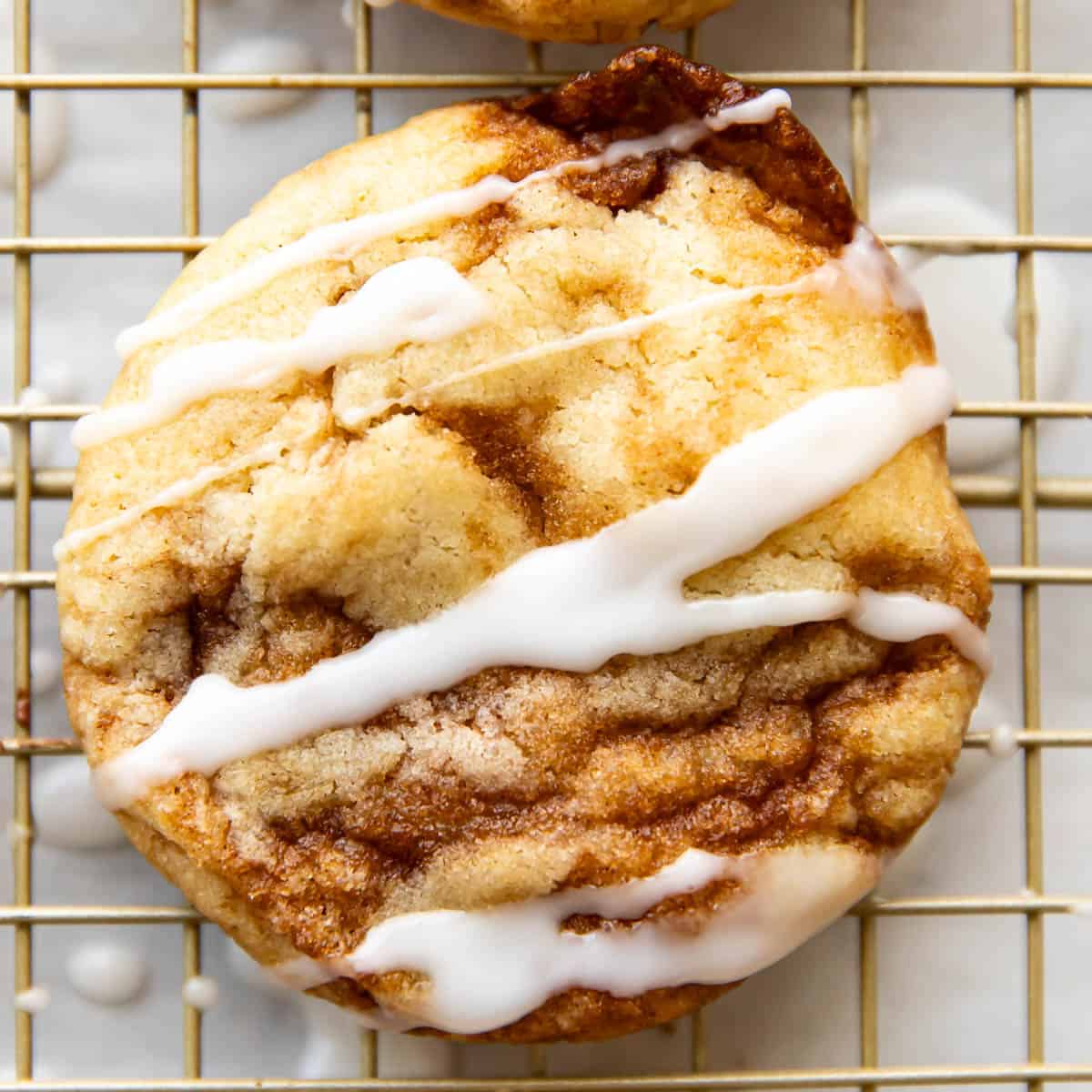 Cinnamon Roll Cookies - Modern Crumb