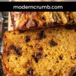 pumpkin chocolate chip banana bread.